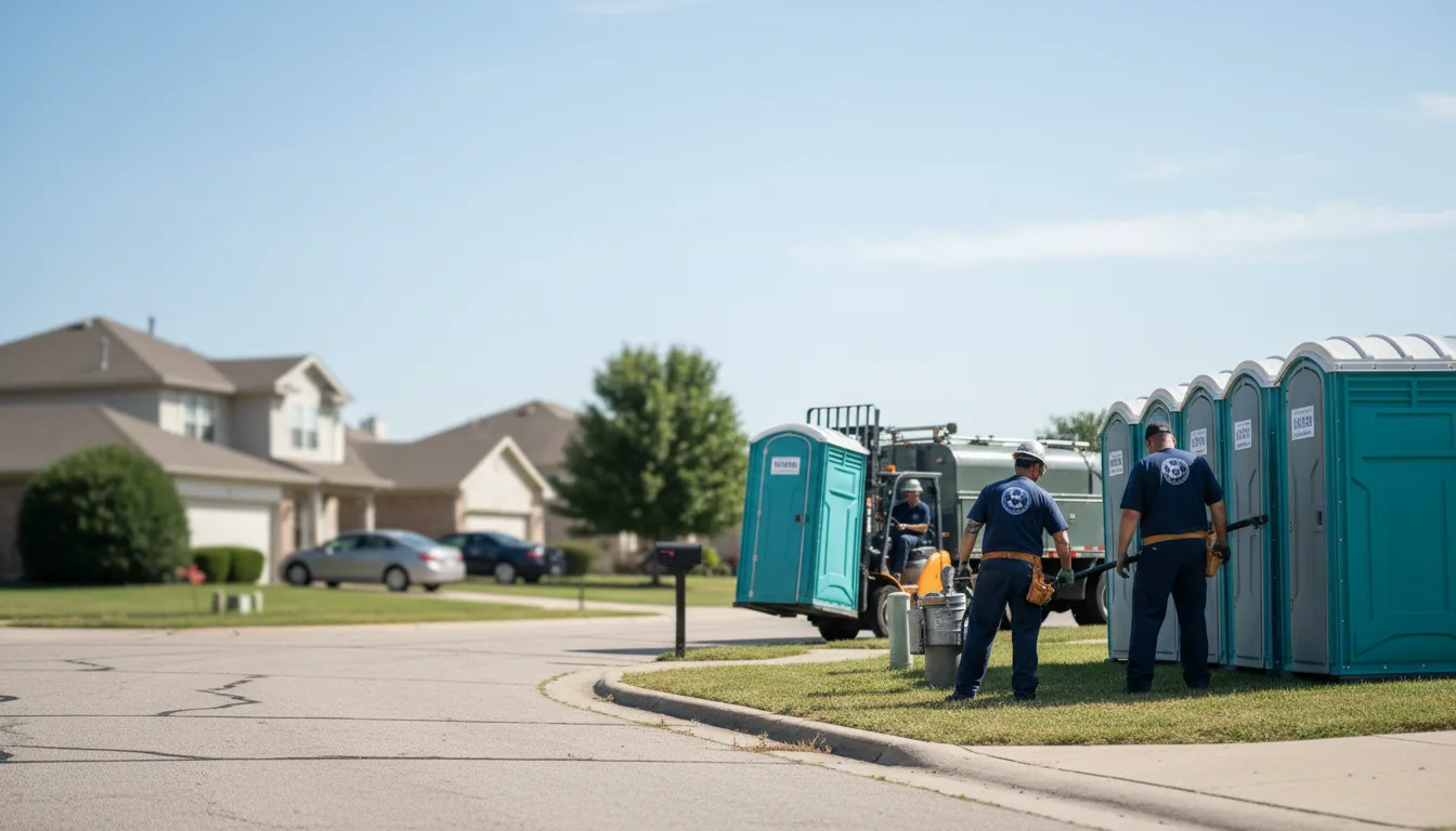 Porta Potty Rental in Gibsonburg, OH near me